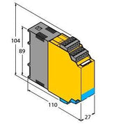 Turck - Durchflussüberwachungsgerät Strömungsüberwachung FMX-IM-3UR38FX