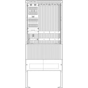 ABN - Zähler-Komplettschrank Zähleranschlusssäule SZ207AL0500 SAS APZ 5pol