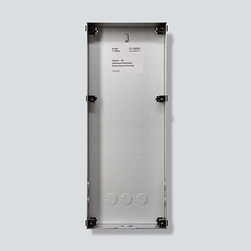 Siedle&Söhne - Montageelement für Türstation Unterputzgehäuse GU CL 08-0 Stahlblech verzinkt − 1 Stück