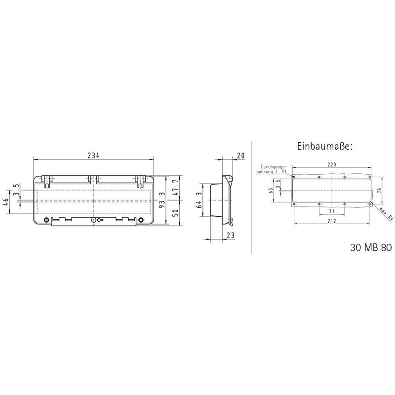 Bals Elektrotech - Zubehör/Ersatzteile für CEE-Steckvorrichtungen (IEC 60309) BetätigungsklappeIP44 58111