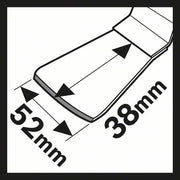 Bosch - Blatt für Oszillierer Schaber Starlock 2609256955 ATZ 52 SFC, Flexibel