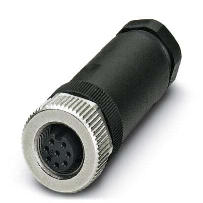 Phoenix Contact - Rundsteckverbinder, feldkonfektionierbar (Industriesteckverbinder) Sensor-/Aktor-Stecker SACC-M12FS- #1513347  − 1 Stück