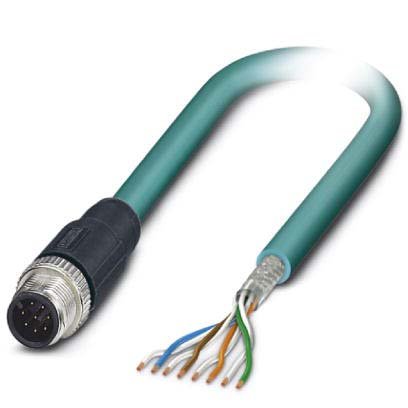 Phoenix Contact - Konfektioniertes Sensor-Aktor-Kabel Netzwerkkabel VS-M12MS-OE-#1412794 − 1 Stück