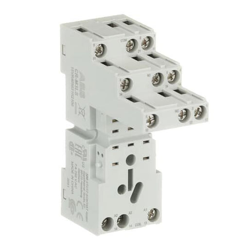 ABB Stotz S&J - Relaissockel Logischer Sockel CR-M3LS für 3We CR-M Relais − 10 Stück