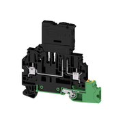 Weidmüller - Sicherungs-Reihenklemme Klemme W2C4FS-PE10-36VBKSTB Schraubanschluss − 50 Stück