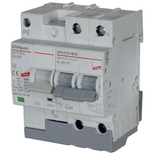 DEHN - Überspannungsableiter für Energietechnik/Stromversorgung Schutzeinrichtungen SPD+POP 2 255 C40 für Überspannungen