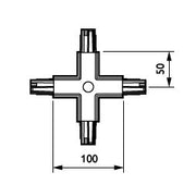 Philips Lighting - Elektrisches Zubehör/Ersatzteile für Leuchten X-Verbinder ZCS750 5C6 XCP GR GAC600