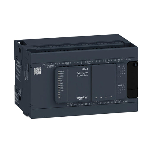 Schneider Electric - SPS-Grundgerät SPS-Steuerung M241 TM241C24U 2x seriell