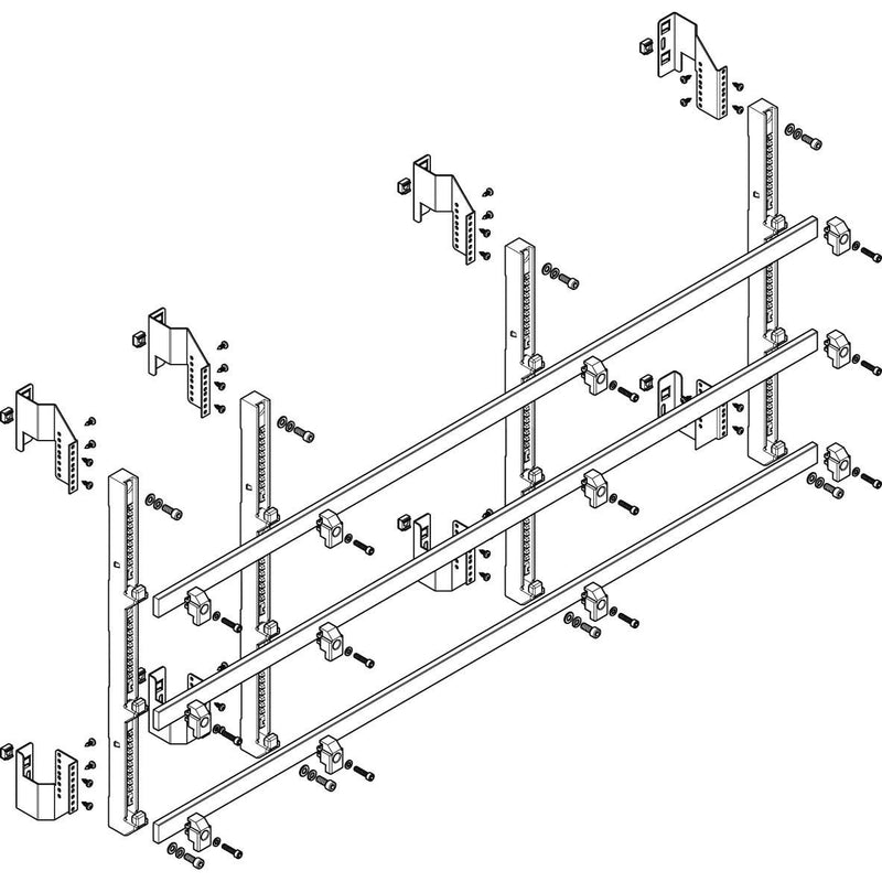 ABN - Verteilerfeld für Installationsverteiler Sammelschienen-Modul MTSC55963 tief 5FB/5RE