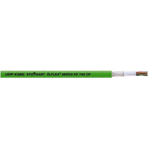 Lapp Kabel&Leitung - Energiekabel < 1 kV, für ortsveränderlichen Einsatz ÖLFLEX SERVO FD 798CP 0036915 4x2x0,25+2x1