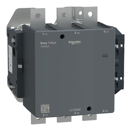 Schneider Electric - Leistungsschütz zum Schalten von Wechselstrom Leistungsschütz Easy TeSys LC1E500M7 500A 220VAC 50/60Hz