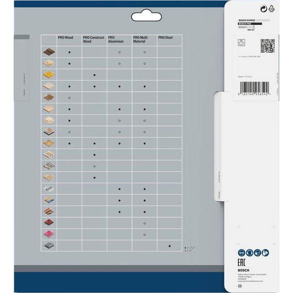 Bosch - Kreissägeblatt PRO Wood cordless 2608837727 Kreissägeblatt 250 x