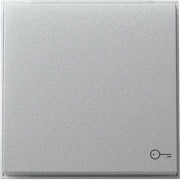 Gira - Abdeckung/Bedienelement für Installationsschalterprogramme Wippe Symb. Tür 328765 (WG UP) F Alu