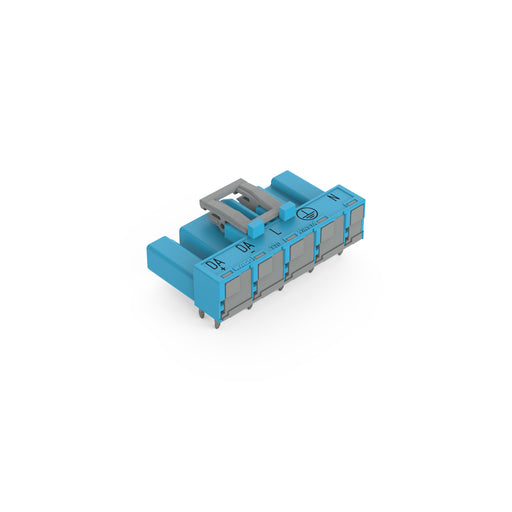 WAGO - Leiterplattensteckverbinder Stecker für Leiterplatten 770-3115/011-000 5-polig,blau − 50 Stück