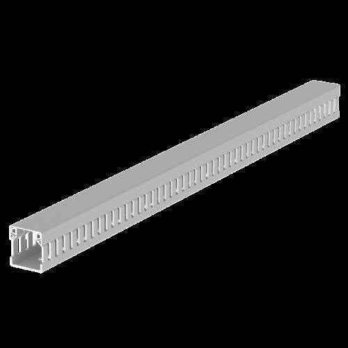 Unex - Verdrahtungskanal lgr 30.30.88 RAL7035 30x30 − 2 Meter