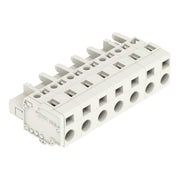 WAGO - Kabelsteckverbinder für Leiterplattensteckverbinder 1-Leiter-Federleiste 721-207/008-000 CAGECLAMP 2,5mm²,lgr − 50 Stück