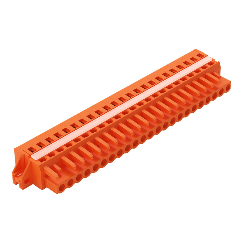 WAGO - Kabelsteckverbinder für Leiterplattensteckverbinder 1-Leiter-Federleiste 231-323/027-000 CAGECLAMP,2,5mm²,or − 10 Stück