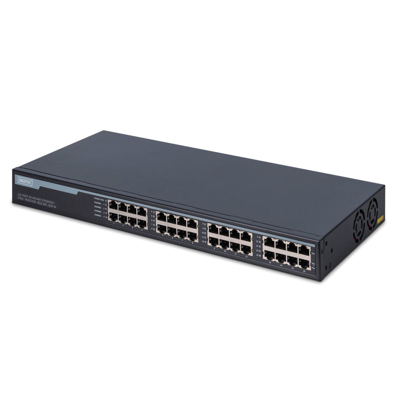 DIGITUS - PoE-Injektor/-Splitter Injektor DN-95116 16-Port Gigabit PoE