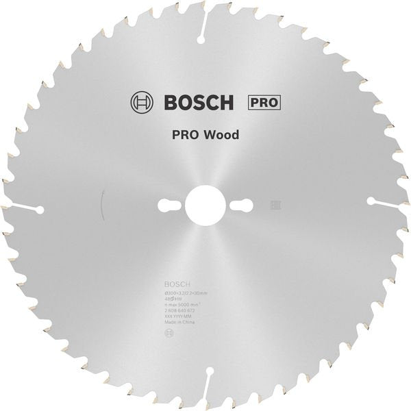 Bosch - Kreissägeblatt PRO Wood Kreissägeblatt, 2608640672 300 x 3,2 x 30 mm