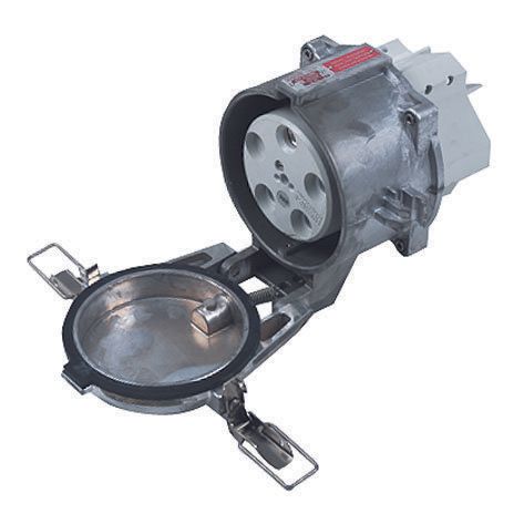 Mennekes - Hochstrom-Rundsteckvorrichtung Anbaudose 75046 400A,4p,6h,400V,IP67 − 1 Stück by Mennekes
