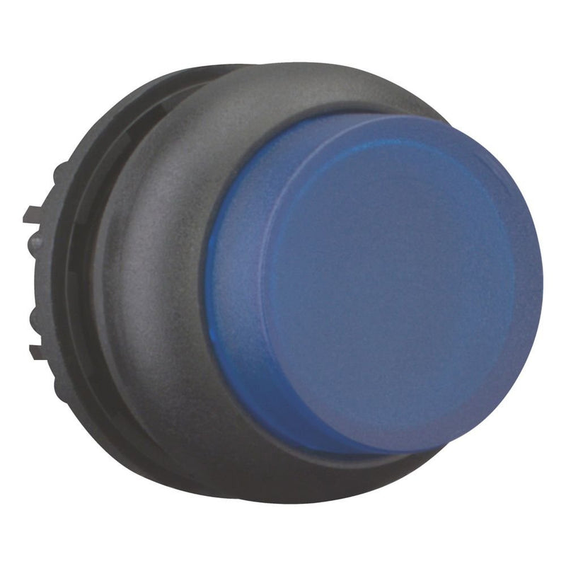 Eaton - Frontelement für Drucktaster Leuchtdrucktaste M22S-DLH-B hoch,blau,blanko