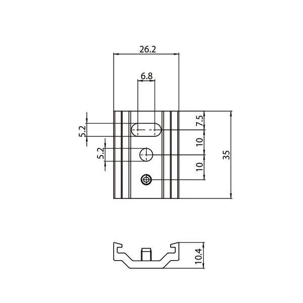 Brumberg Leuchten - Mechanisches Zubehör/Ersatzteile für Leuchten Seilabhängung mit 88488750 mit Schnellspanner