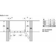 Bosch - Kühl-/Gefrierkombination MultiDoorKühl/Gefrierkombi KFN96VPEA Serie4