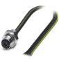Phoenix Contact - Rundsteckverbinder, feldkonfektionierbar (Industriesteckverbinder) Einbausteckverbinder SACC-DSI-M12#1415303