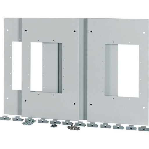 Eaton - Abdeckung/Blende/Beschriftungsleiste (Schaltschrank) Steckblende 3xIZMX16 XMIX16W0803C B=800mm grau