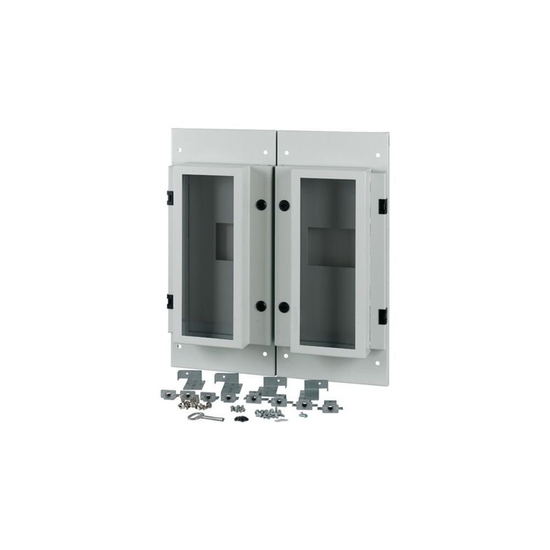 Eaton - Frontplatte (Schaltschrank) Frontplatte 2xNZM4 3polig XM2N43F06C-55-XMV Festeinbau grau
