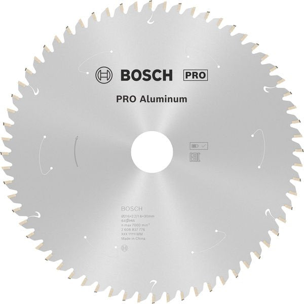 Bosch - Kreissägeblatt PRO Aluminium cordless 2608837776 Kreissägeblatt 216 x