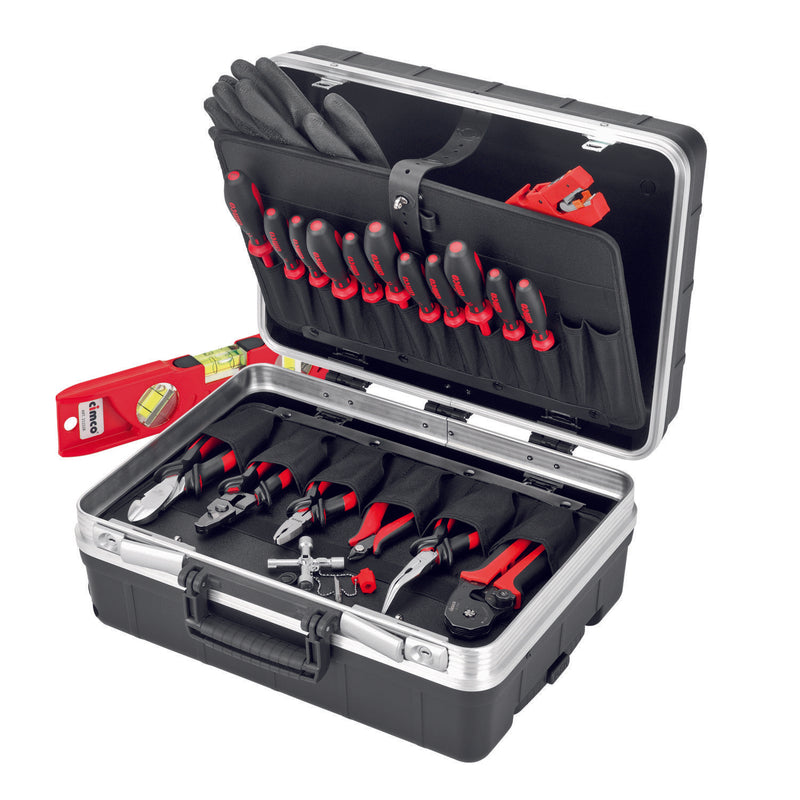 Cimco Werkzeuge - Werkzeugset Industriekoffer PRO#170608 21 Qualitätswerkzeug  − 1 Stück