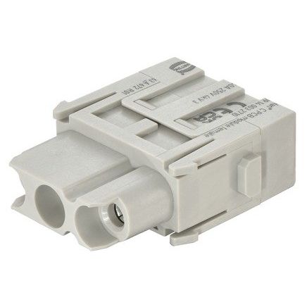 Harting - Leiterplattensteckverbinder Leiterplattenadapter Han 09140032710 C Modul − 2 Stück