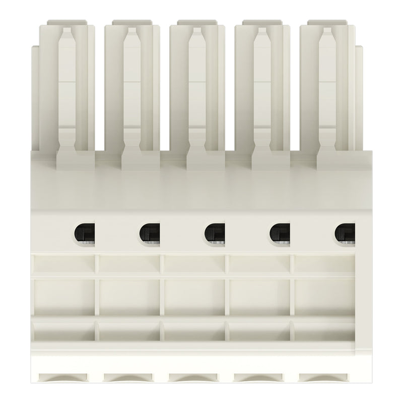 WAGO - Ein- und mehrpolige Klemmenleiste 1-Leiter-Federleiste 831-3105 CAGECLAMP,10mm²,lgr − 24 Stück