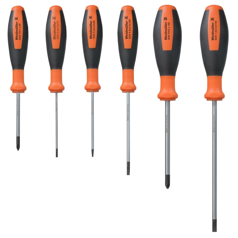 Weidmüller - Werkzeugset SchraubendreherSatz SDSETS2.5-5.5/PH1/2