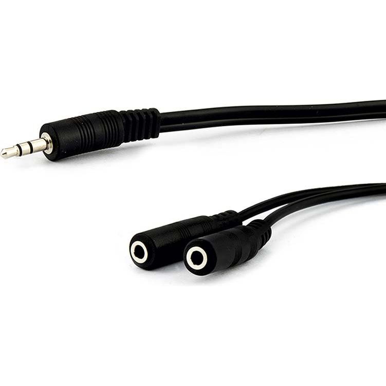 E+P Elektrik - Konfektioniertes A/V-Kabel Stereo-Adapterkabel B 109 0,2m