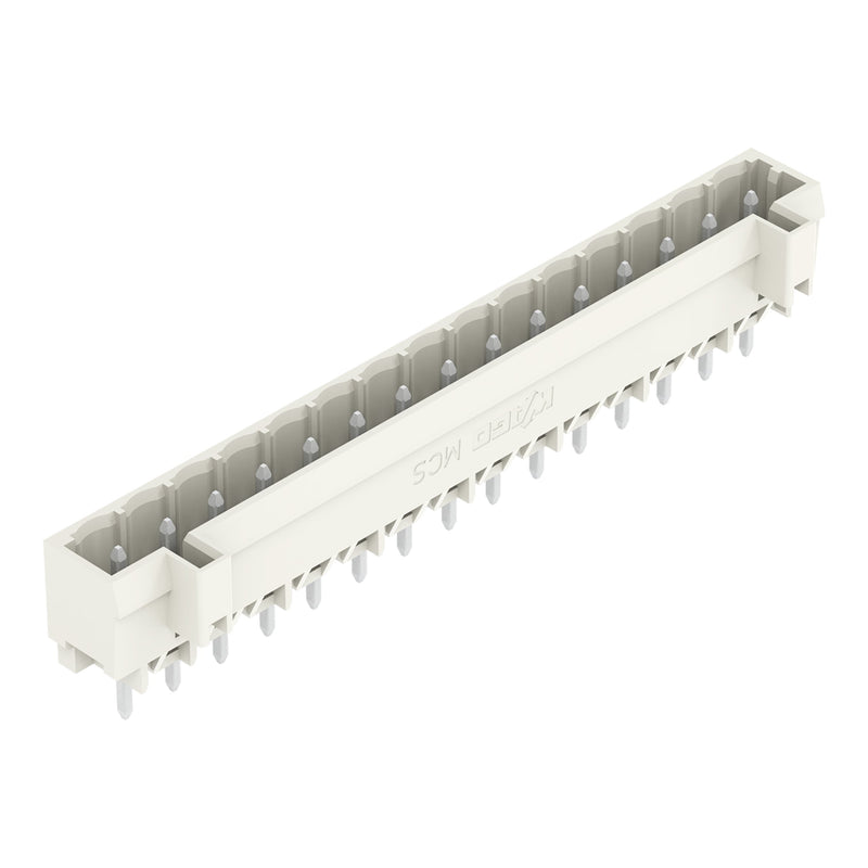 WAGO - Leiterplattensteckverbinder THT-Stiftleiste Lötstift 721-145/001-000 1,0x1,0,gerade,lgr − 50 Stück