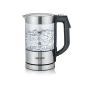 Severin - Wasserkocher Glas-Wasserkocher WK 3458eds-geb/sw 0,5L,40-100Grad