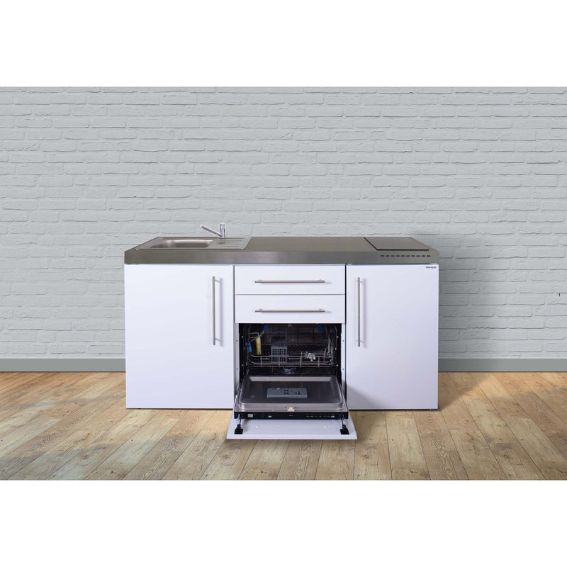 Stengel - Mini-Küche Miniküche Premiumline MPGS170GSIKFreBli weiß