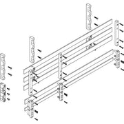 ABN - Verteilerfeld für Installationsverteiler Sammelschienen-Modul MTSC33745 tief 3FB/3RE