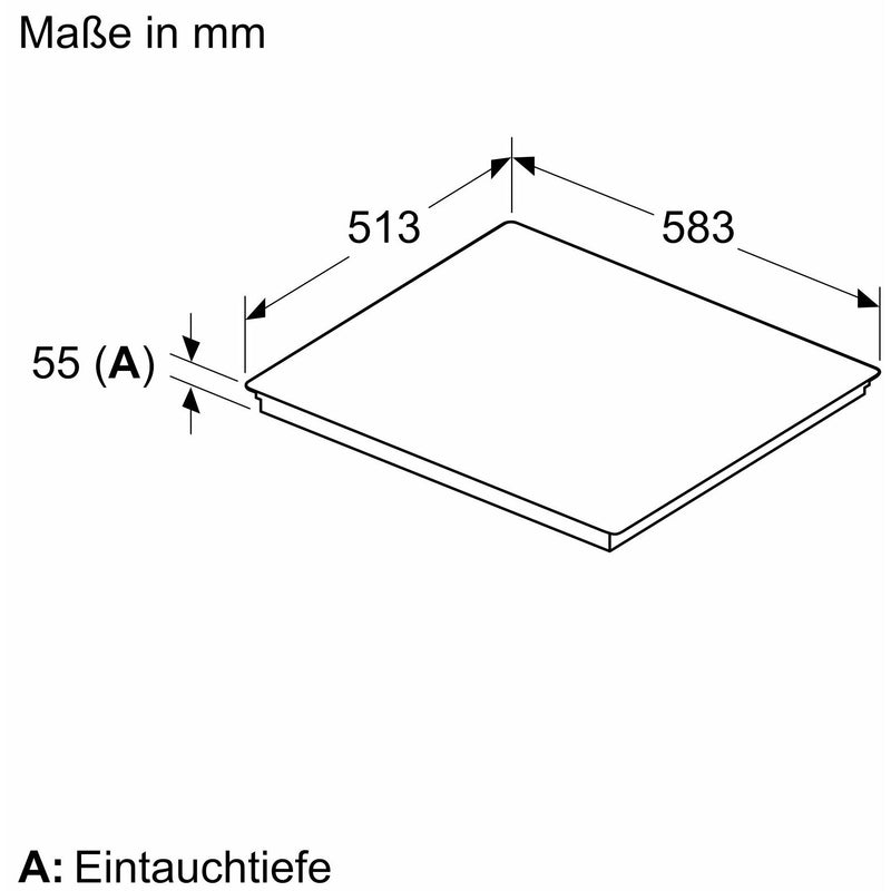 Siemens - Kochfeld EB-Autark-Kochfeld Indukt. ED645HQC1E IQ500