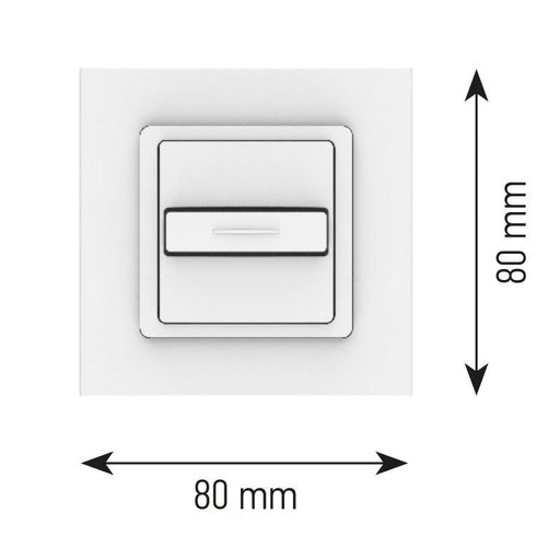 Somfy - Jalousieschalter/-taster Elektronischer Schalter 1800533 Smoove Uno IN