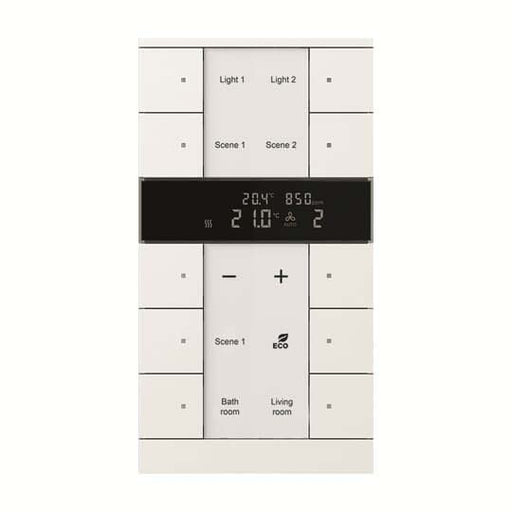 Busch-Jaeger - Bussystem-Physikalischer Sensor Raumtemperaturregler m.CO2 SBC/U10.0.1-884 Feuchte-Sensor 10-f