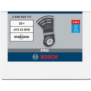 Bosch - Blatt für Oszillierer PRO AYZ 53 BPB Dual-Tec 2608669117 Blatt für