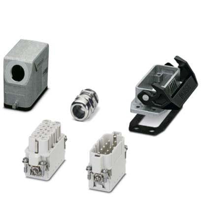 Phoenix Contact - Rechtecksteckverbinder, Set (Industriesteckverbinder) Steckverbinder-Set 1424457