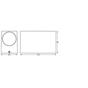 Ledvance - Decken-/Wandleuchte Wandleuchte GU10 ENDUR #4058075763685 weiß