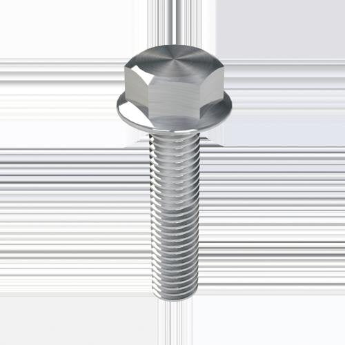 Unex - Maschinenschraube/Bolzen Schraube DIN 6921 60849-A4 M8X35 − 50 Stück