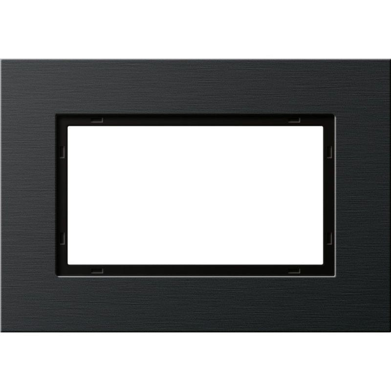 Gira - Abdeckrahmen 1 2fach 1001126 alu sw