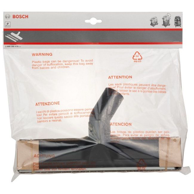 Bosch - Zubehör/Ersatzteile für Bodenpflege Mehrzweckdüse für 1609390478 Bosch-Sauger, 35 mm