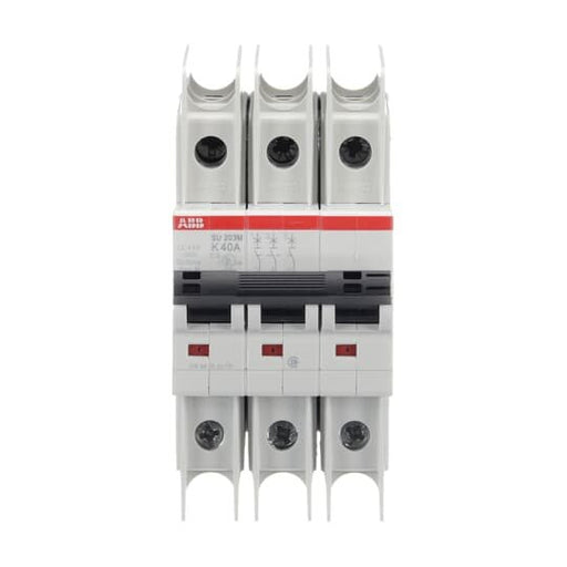 ABB Stotz S&J - Leitungsschutzschalter Sicherungsautomat SU203M-K40 10kA, 40A, 3P